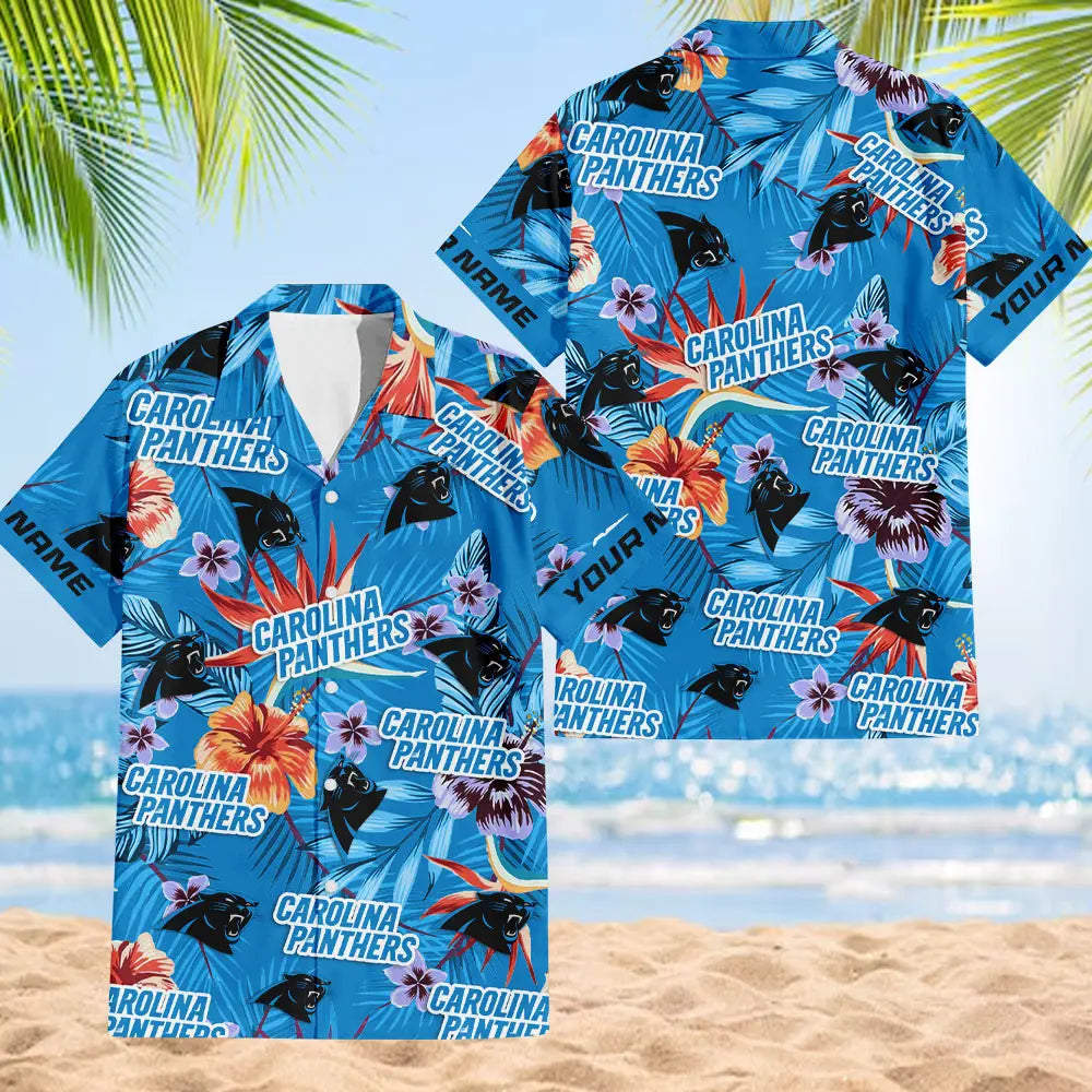 Carolina Panthers | Hawaiian Shirt – HuddleStyle.com - Image 3