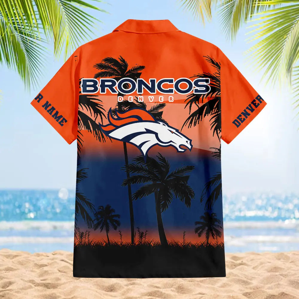 Denver Broncos | Hawaiian Shirt – HuddleStyle.com - Image 2