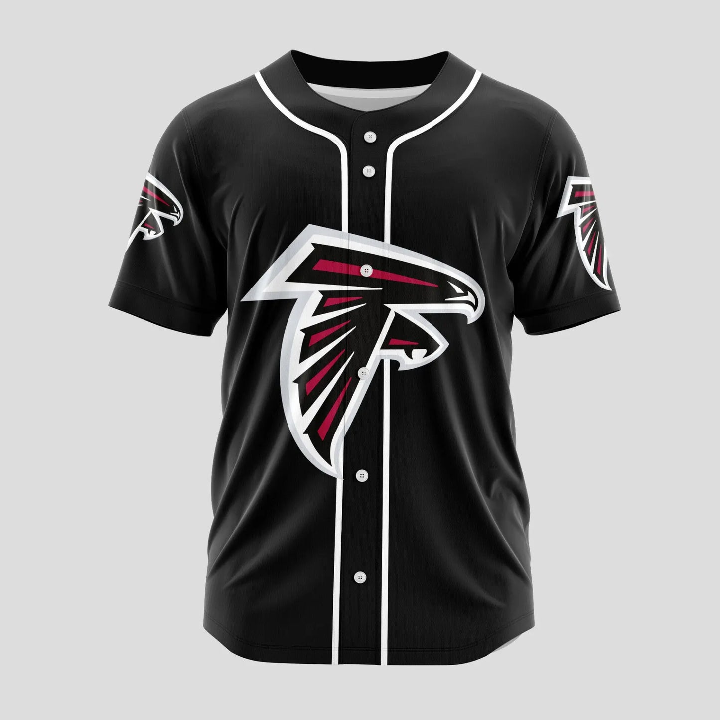 Atlanta Falcons | Classic Baseball Jersey – Customize Your Name & Number, Your Style! – HuddleStyle.com - Image 2