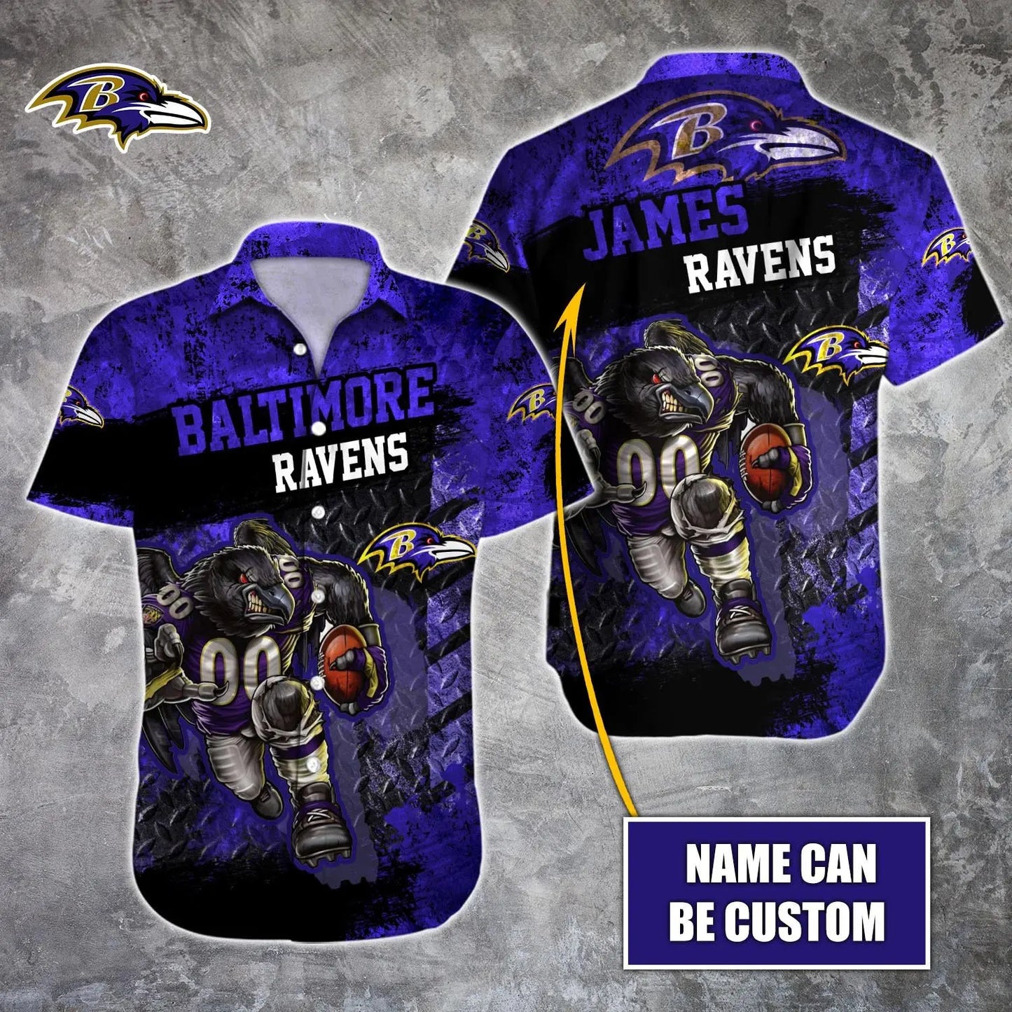 Baltimore Ravens | Hawaii Shirt For Fans, Summer Football Shirt – HuddleStyle.com - Main