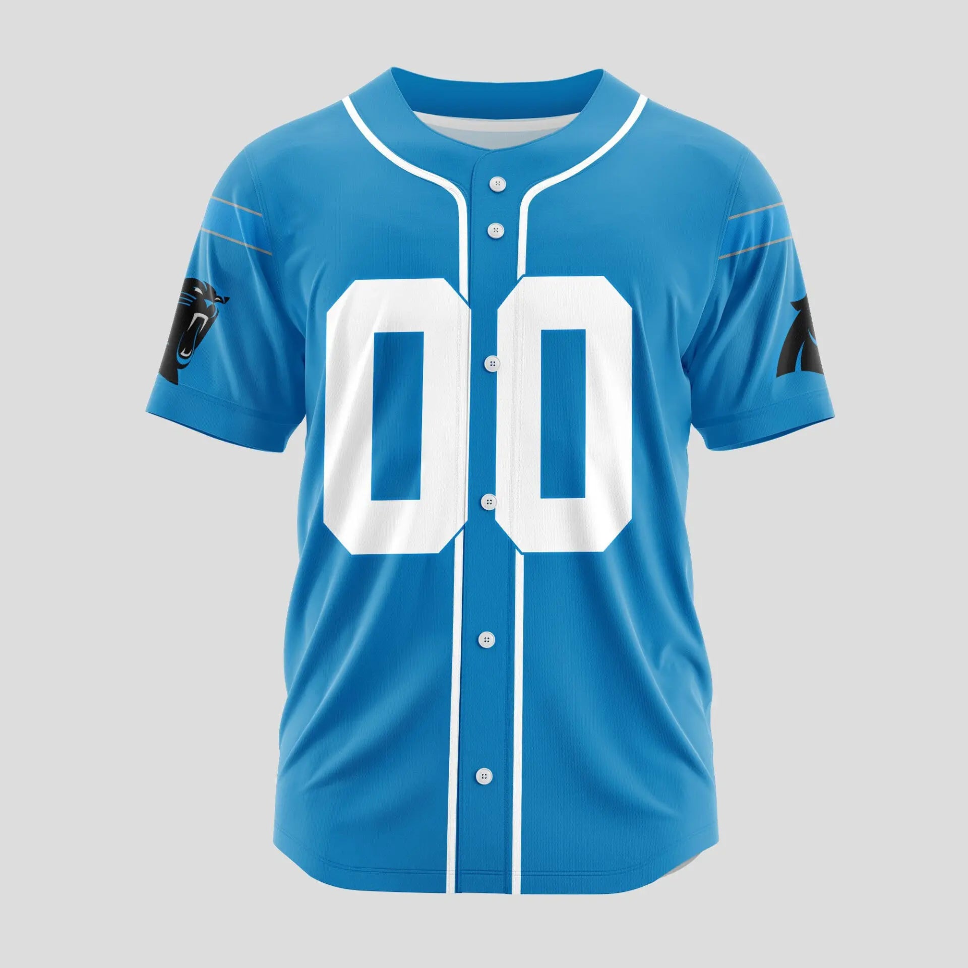 Carolina Panthers | Classic Baseball Jersey – Customize Your Name & Number, Your Style! – HuddleStyle.com - Image 2