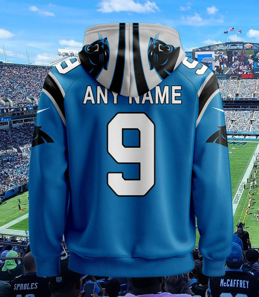 Carolina Panthers | Hoodie Style Jersey Custom Name And Number – HuddleStyle.com - Main