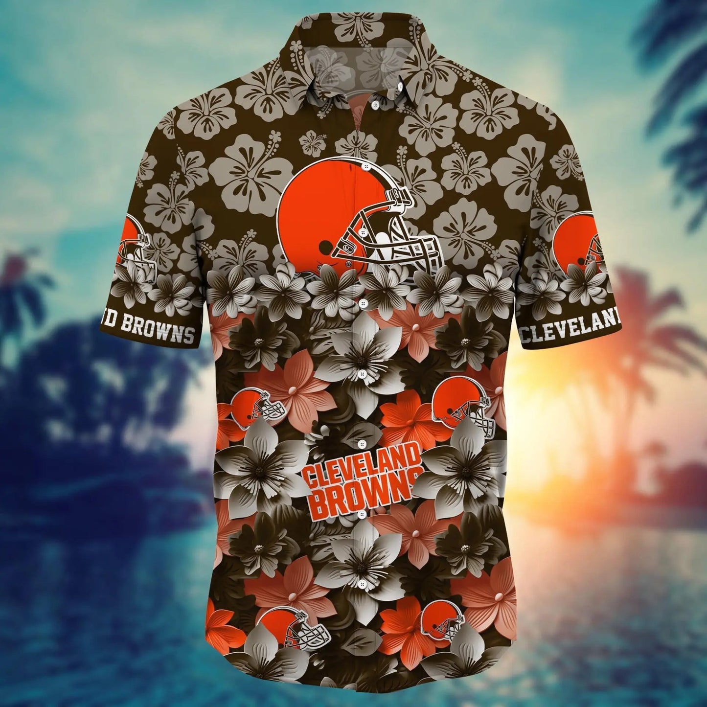 Cleveland Browns | Hawaii Shirt For Fans, Summer Football Shirt – HuddleStyle.com - Main