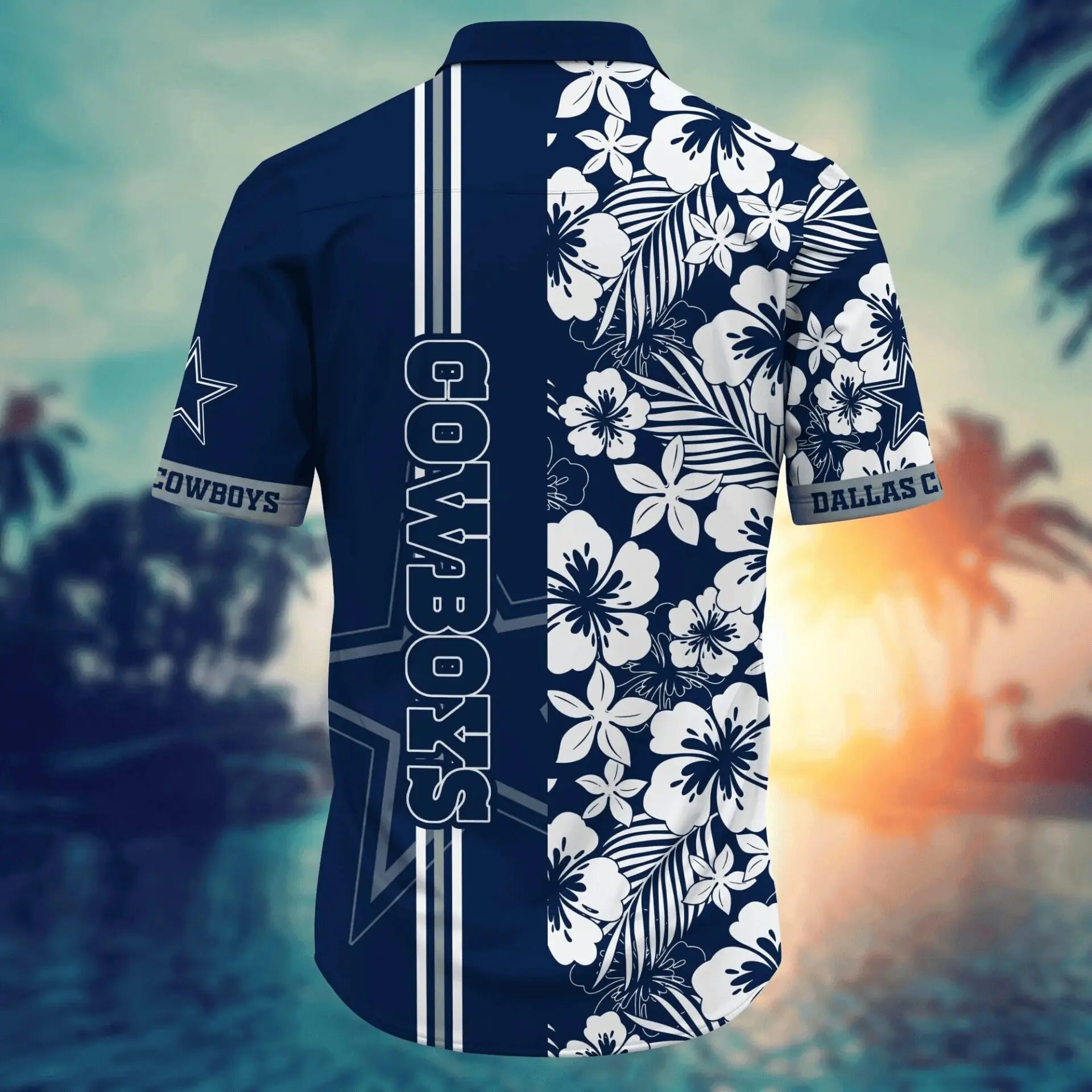 Dallas Cowboys | Hawaii Shirt For Fans, Summer Football Shirt – HuddleStyle.com - Image 3