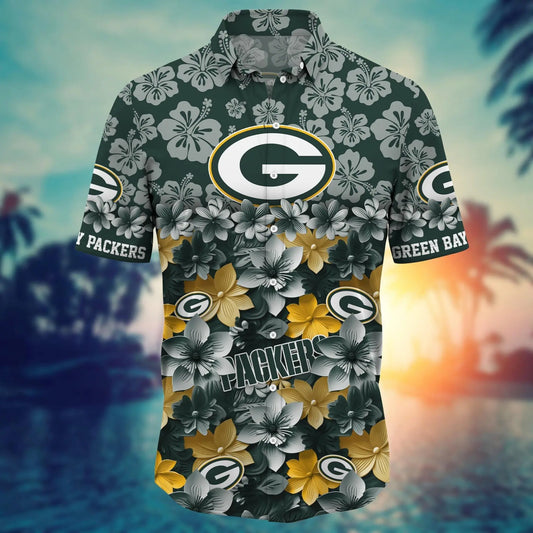 Green Bay Packers | Hawaii Shirt For Fans, Summer Football Shirts – HuddleStyle.com - Main