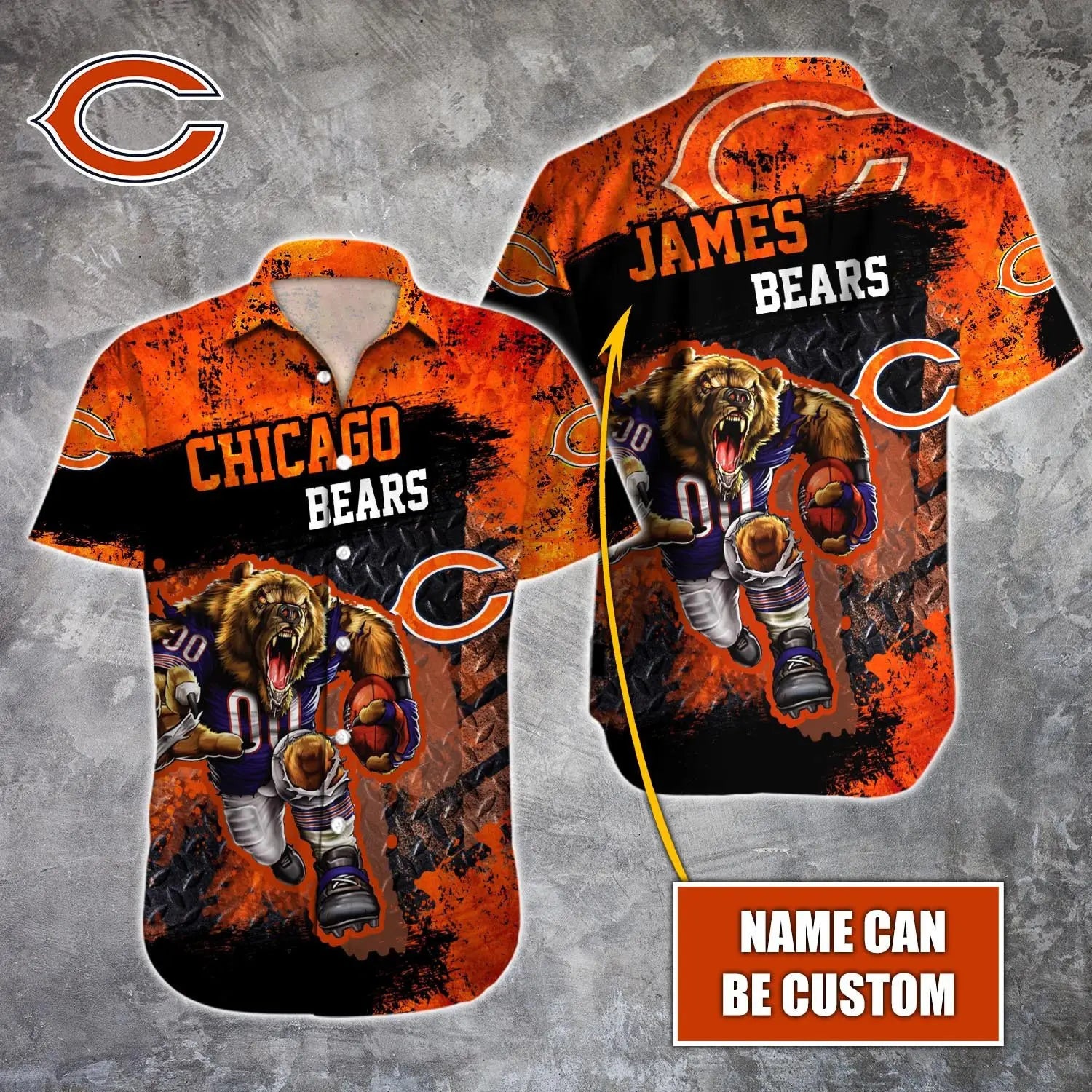 Chicago Bears | Hawaii Shirt For Fans, Summer Football Shirt – HuddleStyle.com - Main
