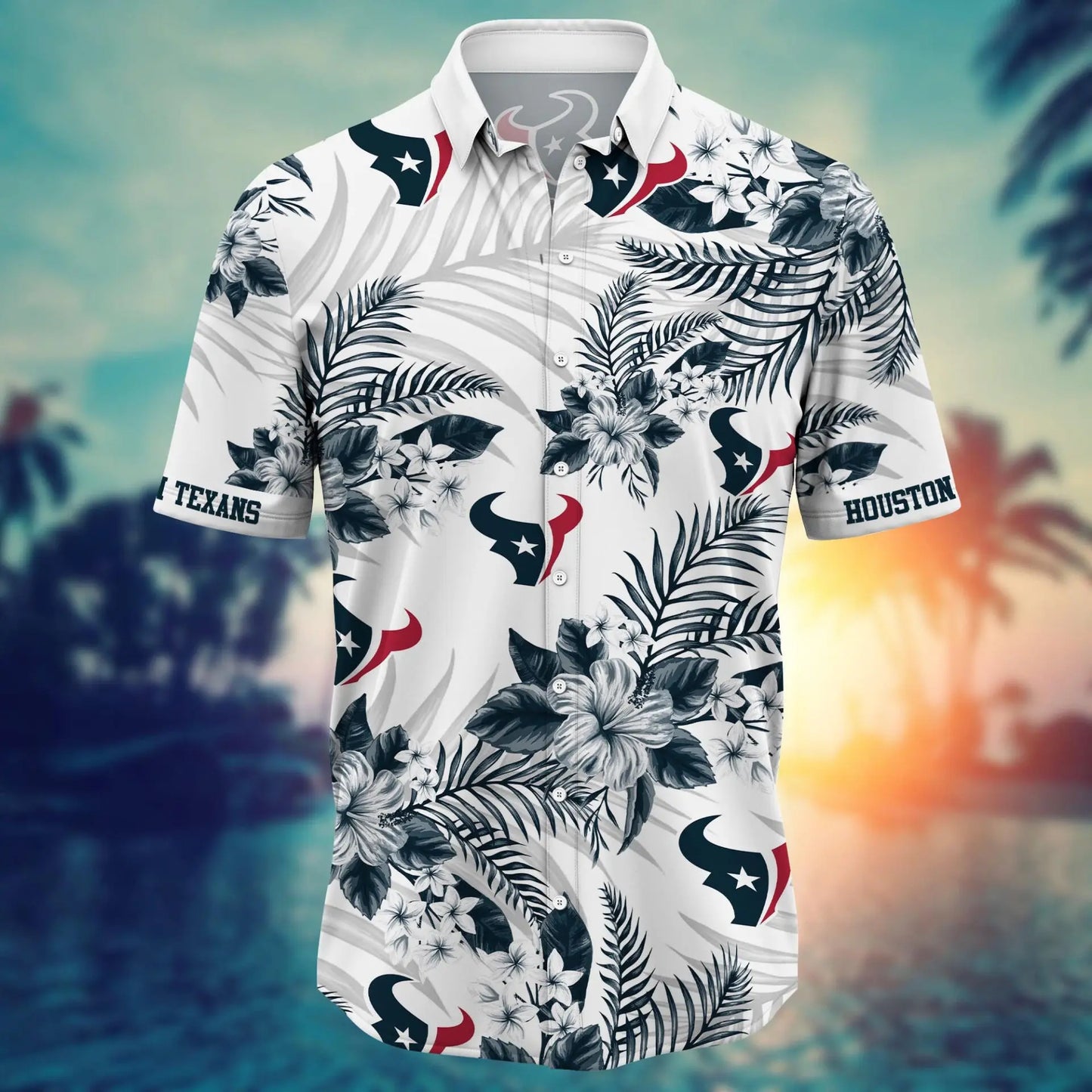 Houston Texans | Hawaii Shirt For Fans, Summer Football Shirt – HuddleStyle.com - Image 2