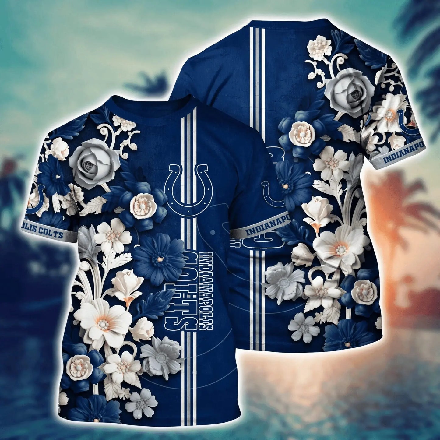 Indianapolis Colts | Hawaii Shirt For Fans, Summer Football Shirt – HuddleStyle.com - Image 2