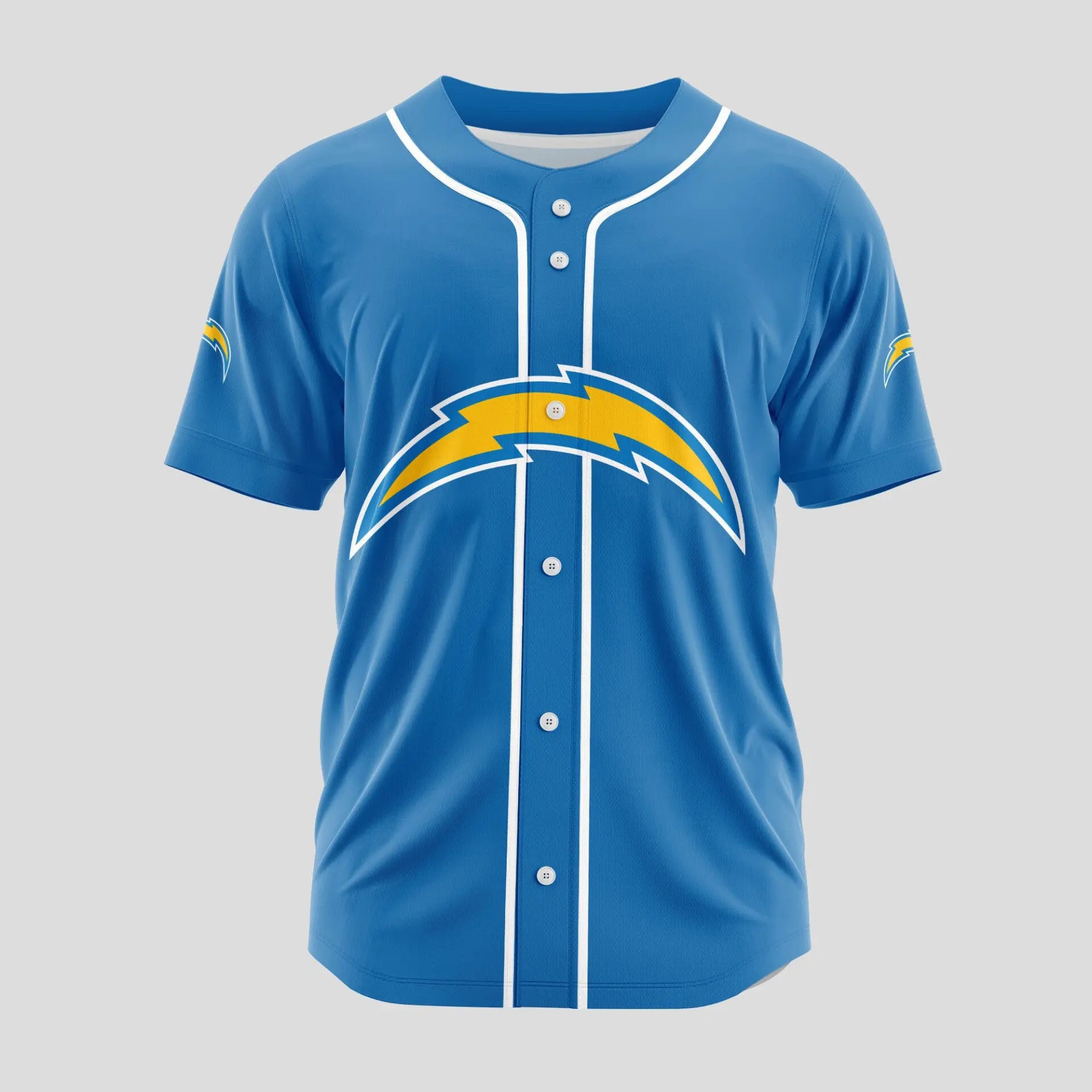 Los Angeles Chargers | Classic Baseball Jersey – Customize Your Name & Number, Your Style! – HuddleStyle.com - Main