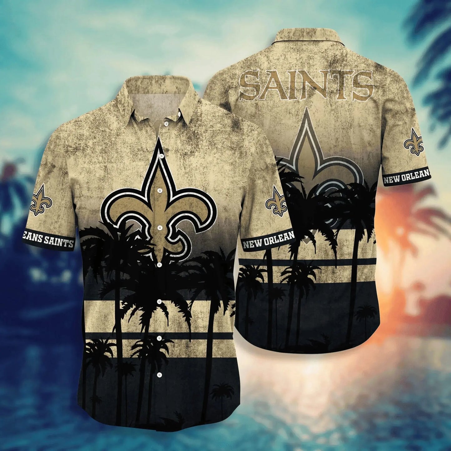 New Orleans Saints | Hawaii Shirt For Fans, Summer Football Shirt – HuddleStyle.com - Image 3