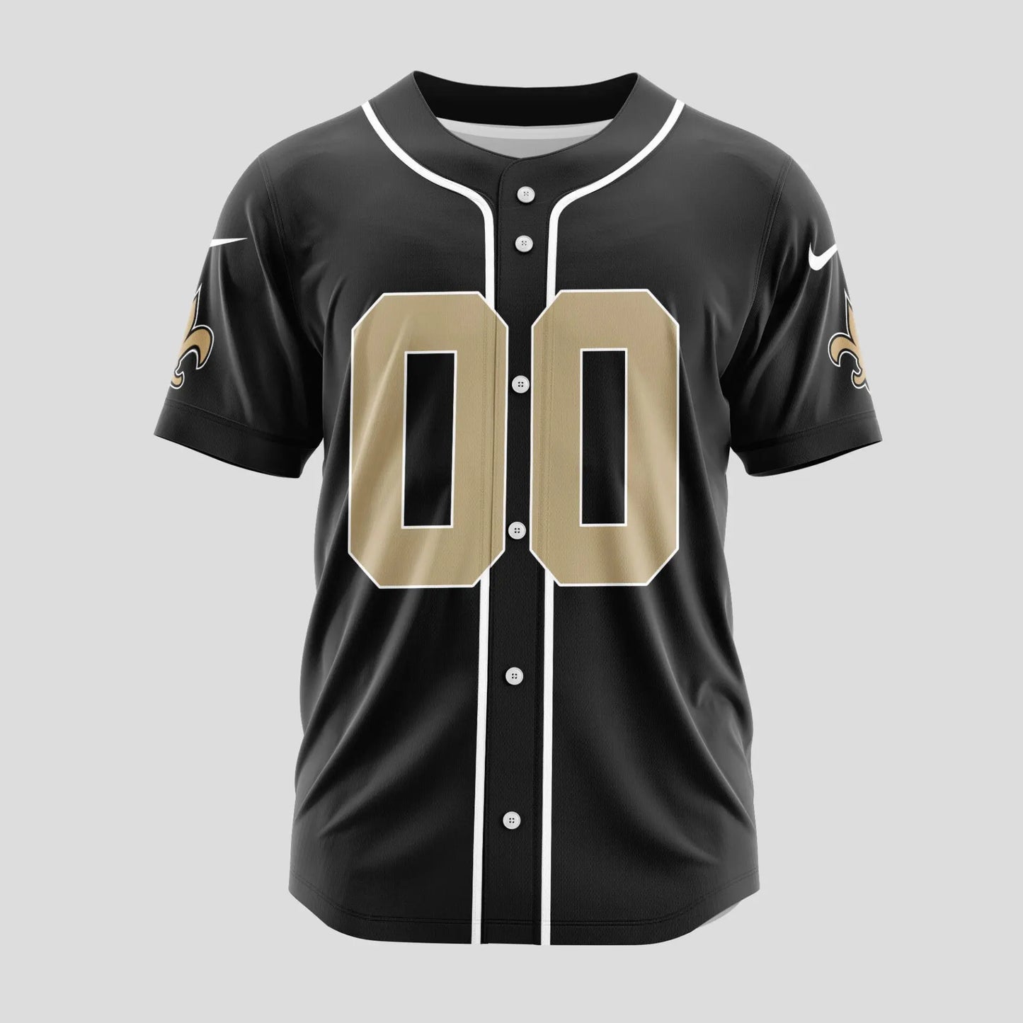 New Orleans Saints | Classic Baseball Jersey – Customize Your Name & Number, Your Style! – HuddleStyle.com - Image 3