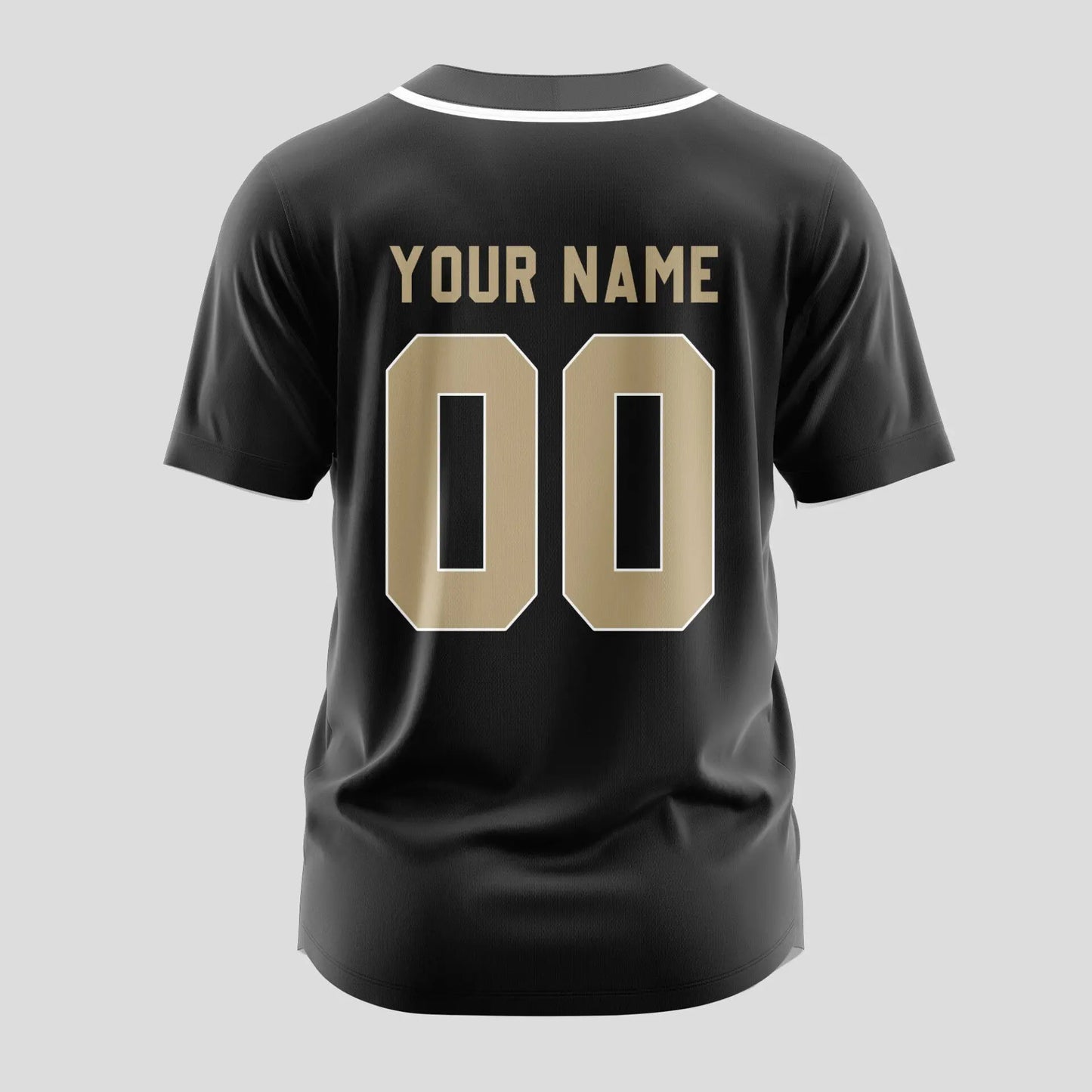 New Orleans Saints | Classic Baseball Jersey – Customize Your Name & Number, Your Style! – HuddleStyle.com - Image 2