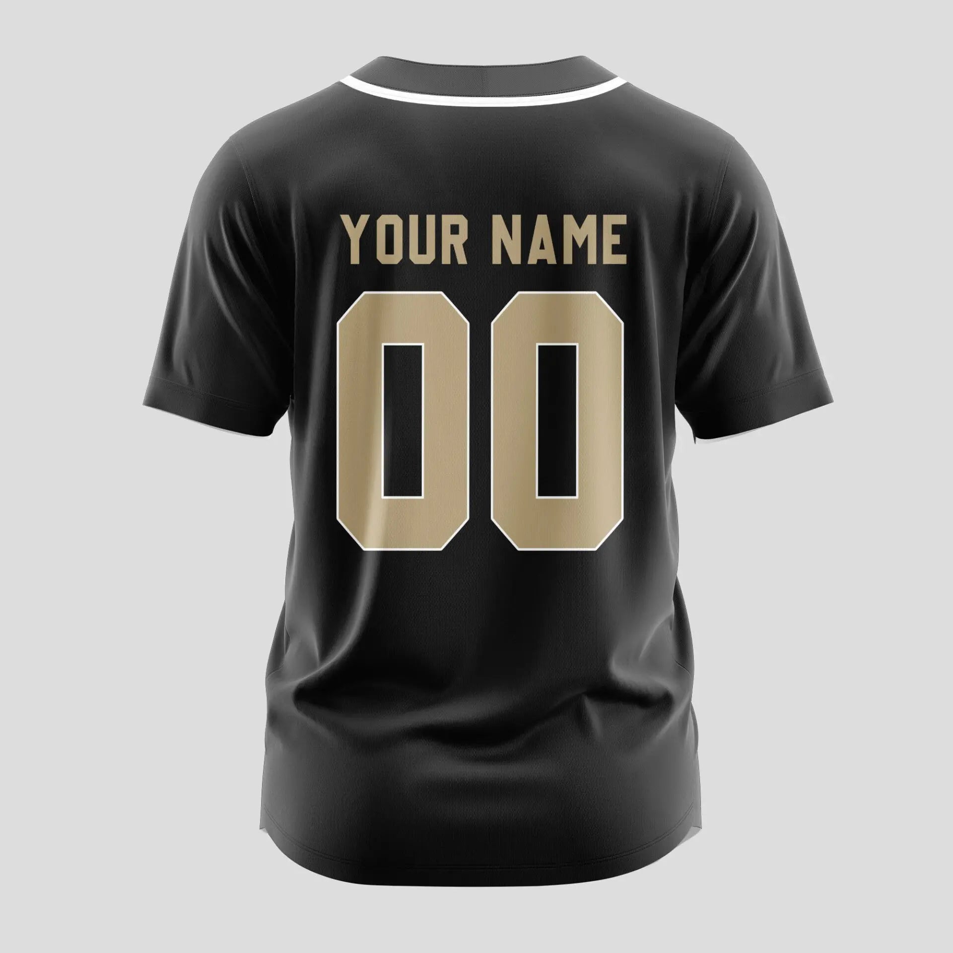 New Orleans Saints | Classic Baseball Jersey – Customize Your Name & Number, Your Style! – HuddleStyle.com - Image 2