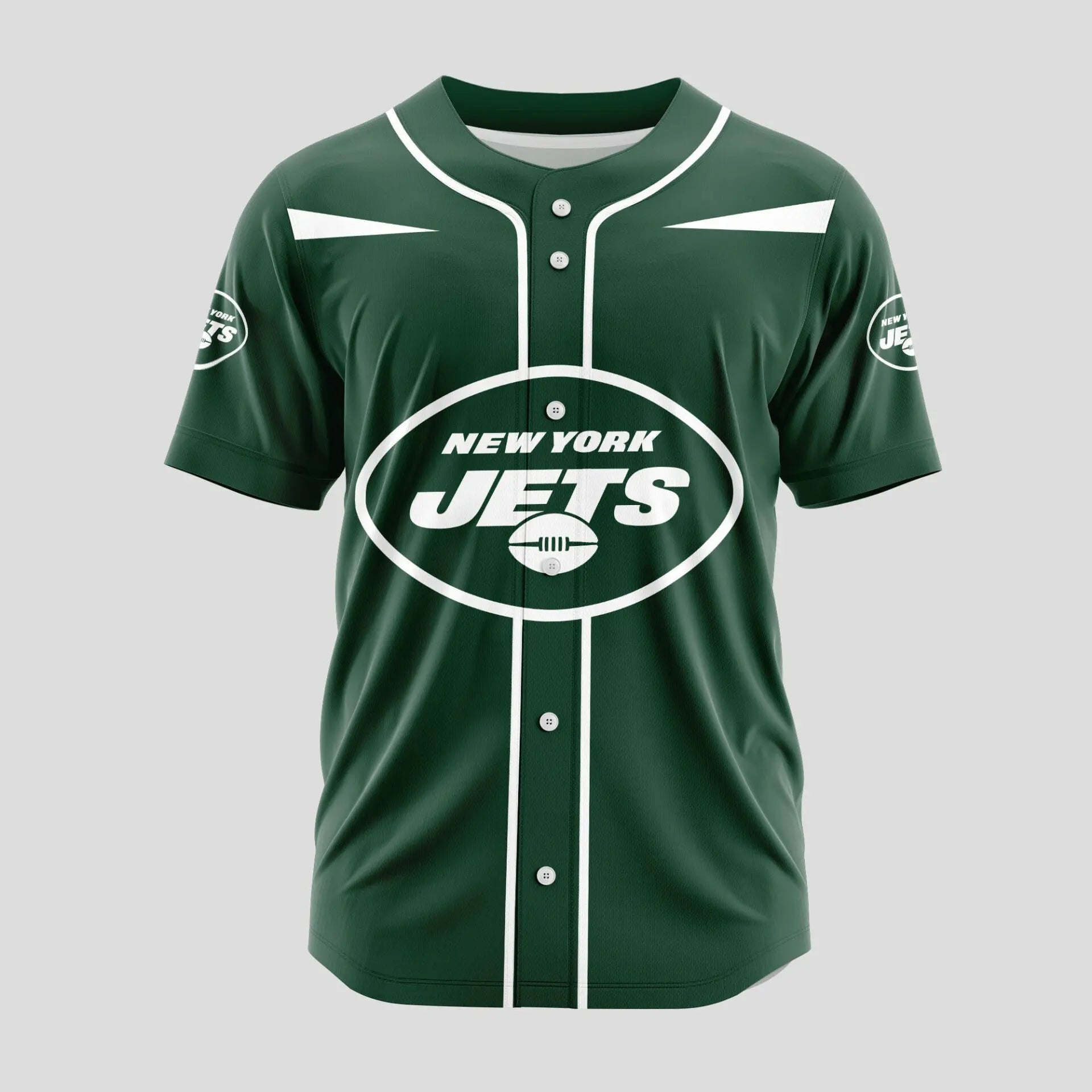 New York Jets | Classic Baseball Jersey – Customize Your Name & Number, Your Style! – HuddleStyle.com - Image 2