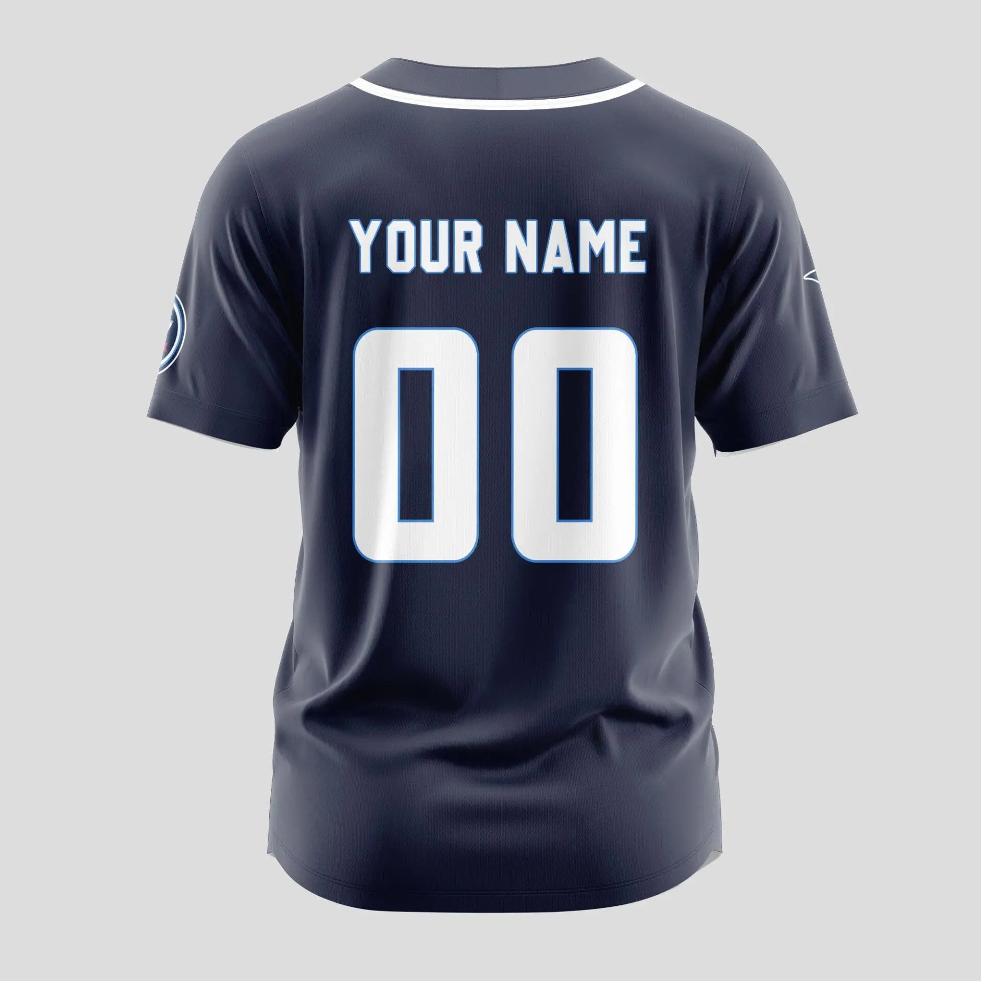 Tennessee Titans | Classic Baseball Jersey – Customize Your Name & Number, Your Style! – HuddleStyle.com - Image 3