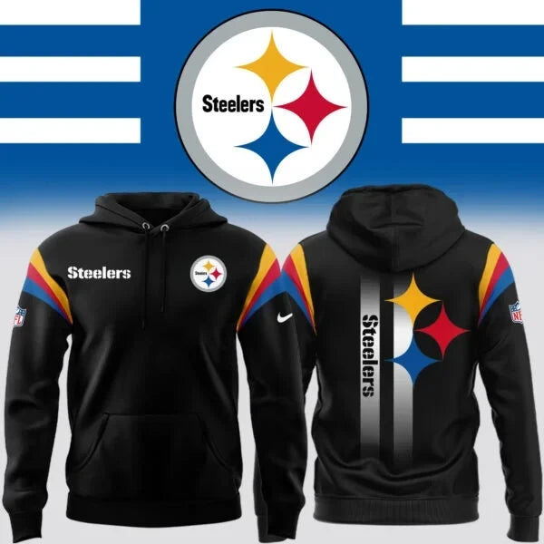 Pittsburgh Steelers | NEW 3D GRAPHIC HOODIE – HuddleStyle.com - Main