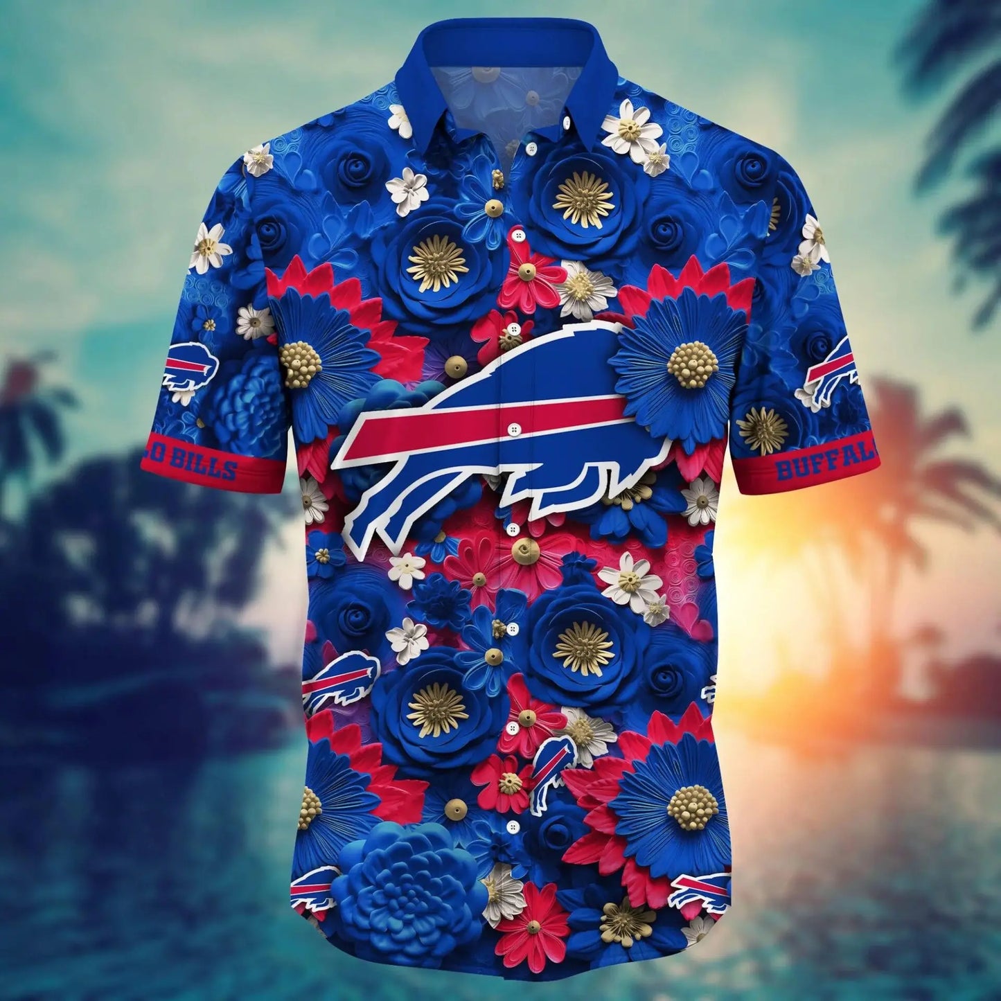 Buffalo Bills | Hawaii Shirt For Fans, Summer Football Shirt – HuddleStyle.com - Image 2