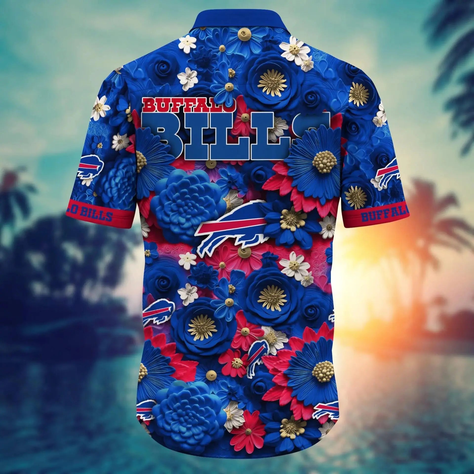 Buffalo Bills | Hawaii Shirt For Fans, Summer Football Shirt – HuddleStyle.com - Image 2