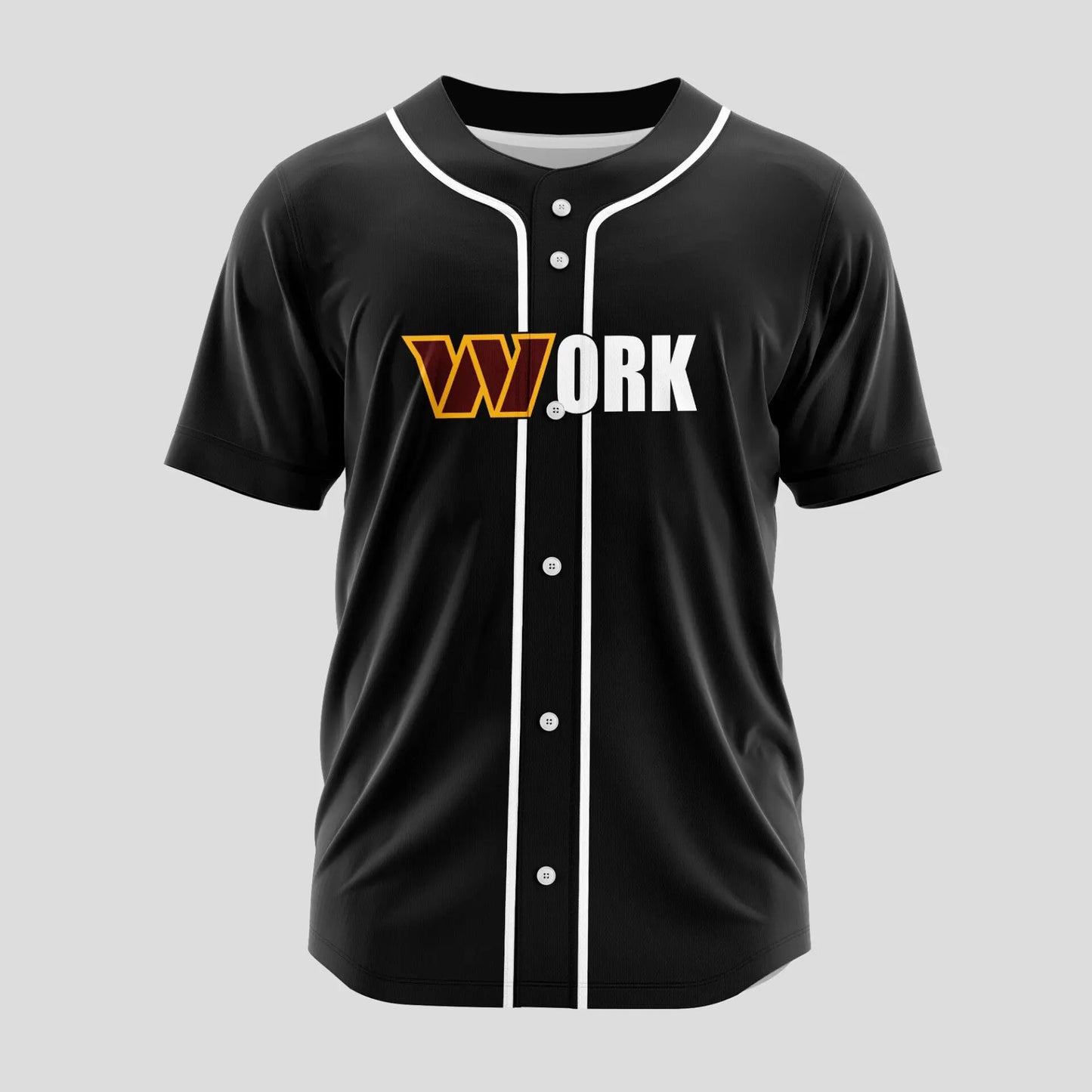 Washington Commanders | Classic Baseball Jersey – Customize Your Name & Number, Your Style! – HuddleStyle.com - Image 2