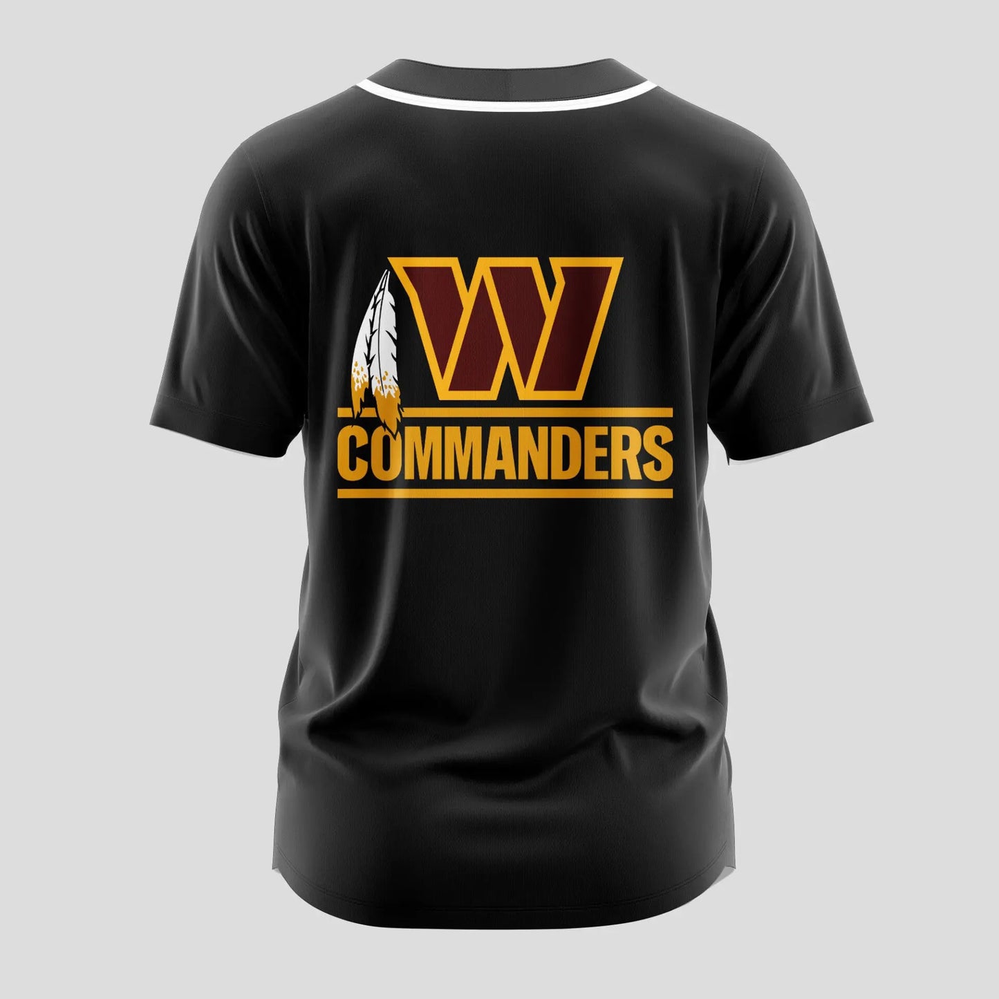 Washington Commanders | Classic Baseball Jersey – Customize Your Name & Number, Your Style! – HuddleStyle.com - Main