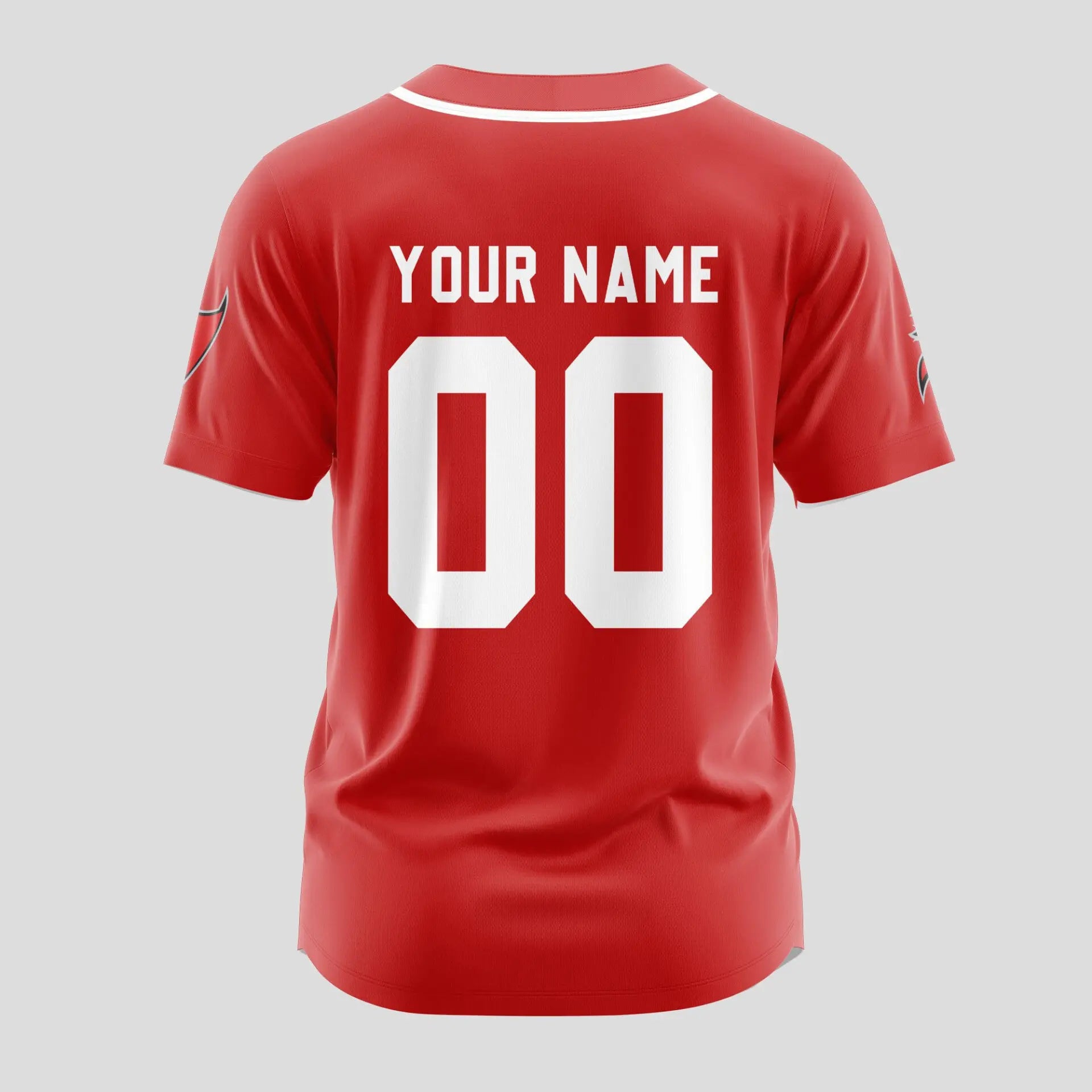 Tampa Bay Buccaneers | Classic Baseball Jersey – Customize Your Name & Number, Your Style! – HuddleStyle.com - Image 3