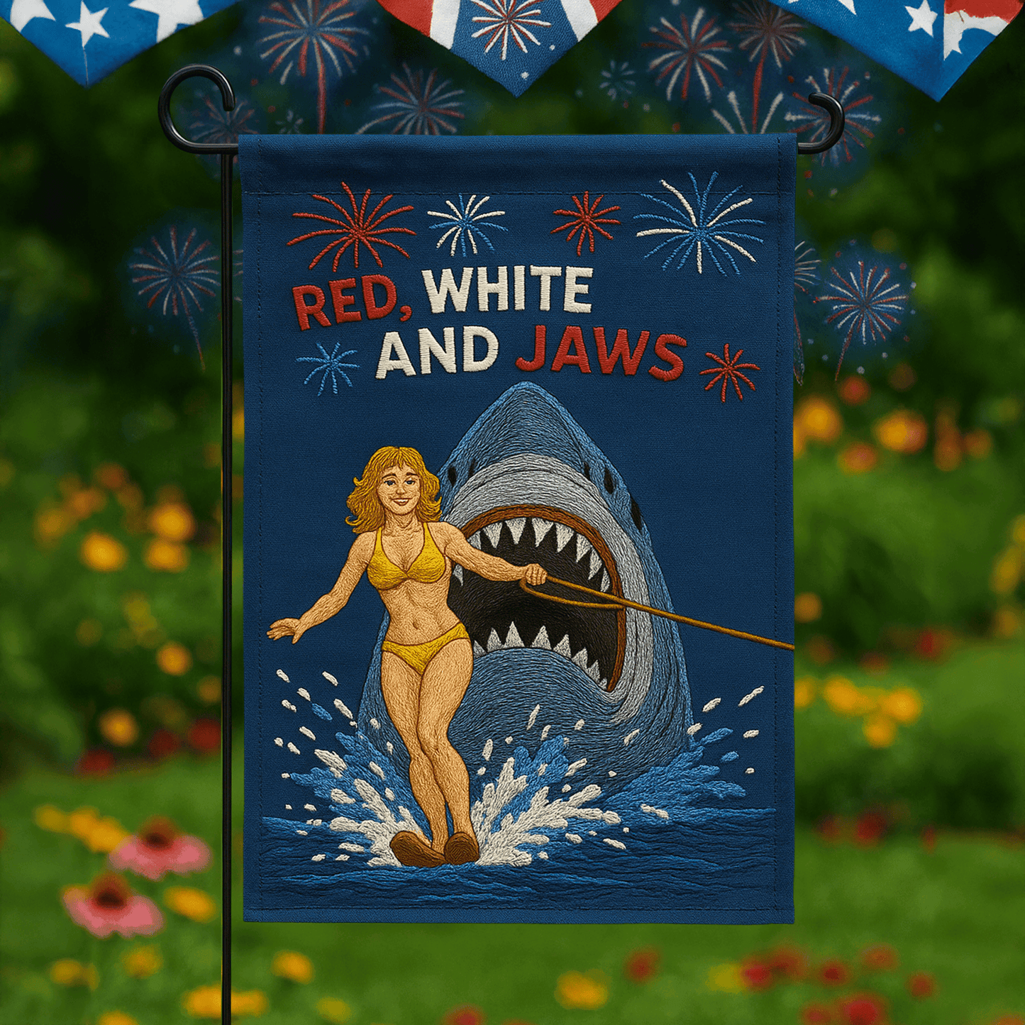 JAWS Independence Day Flag NK