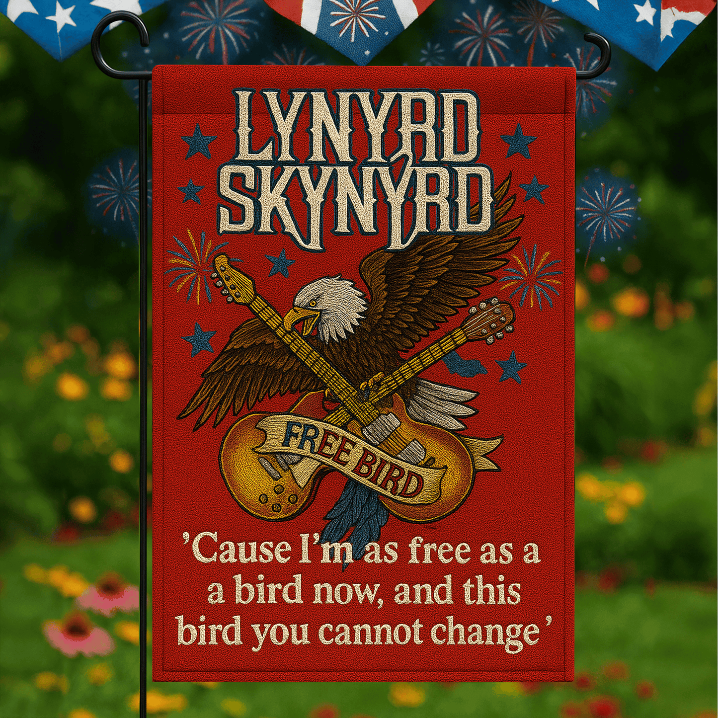 LNSN Independence Day Flag NK