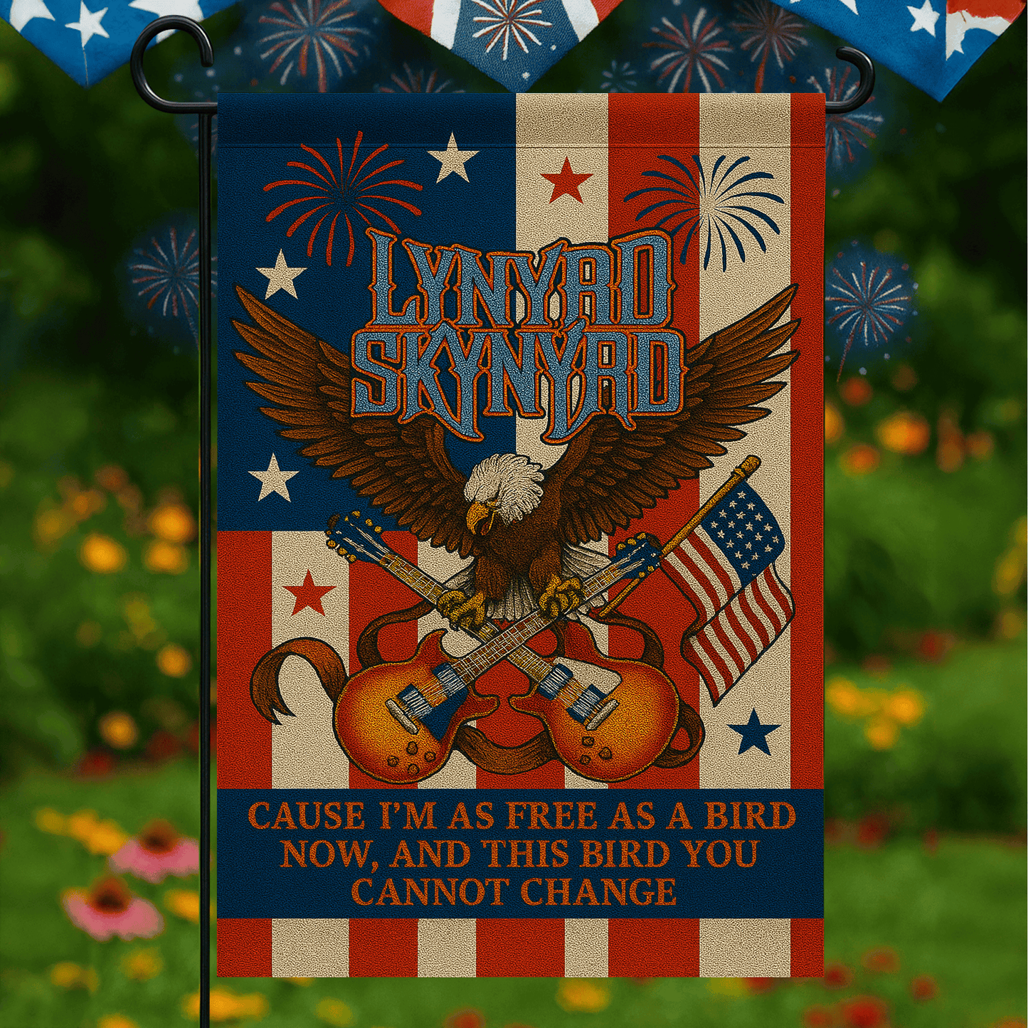 LNSN Independence Day Flag NK