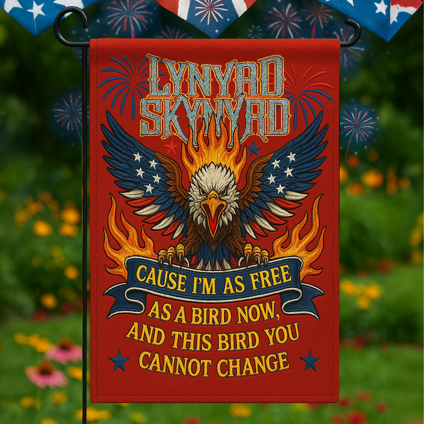 LNSN Independence Day Flag NK