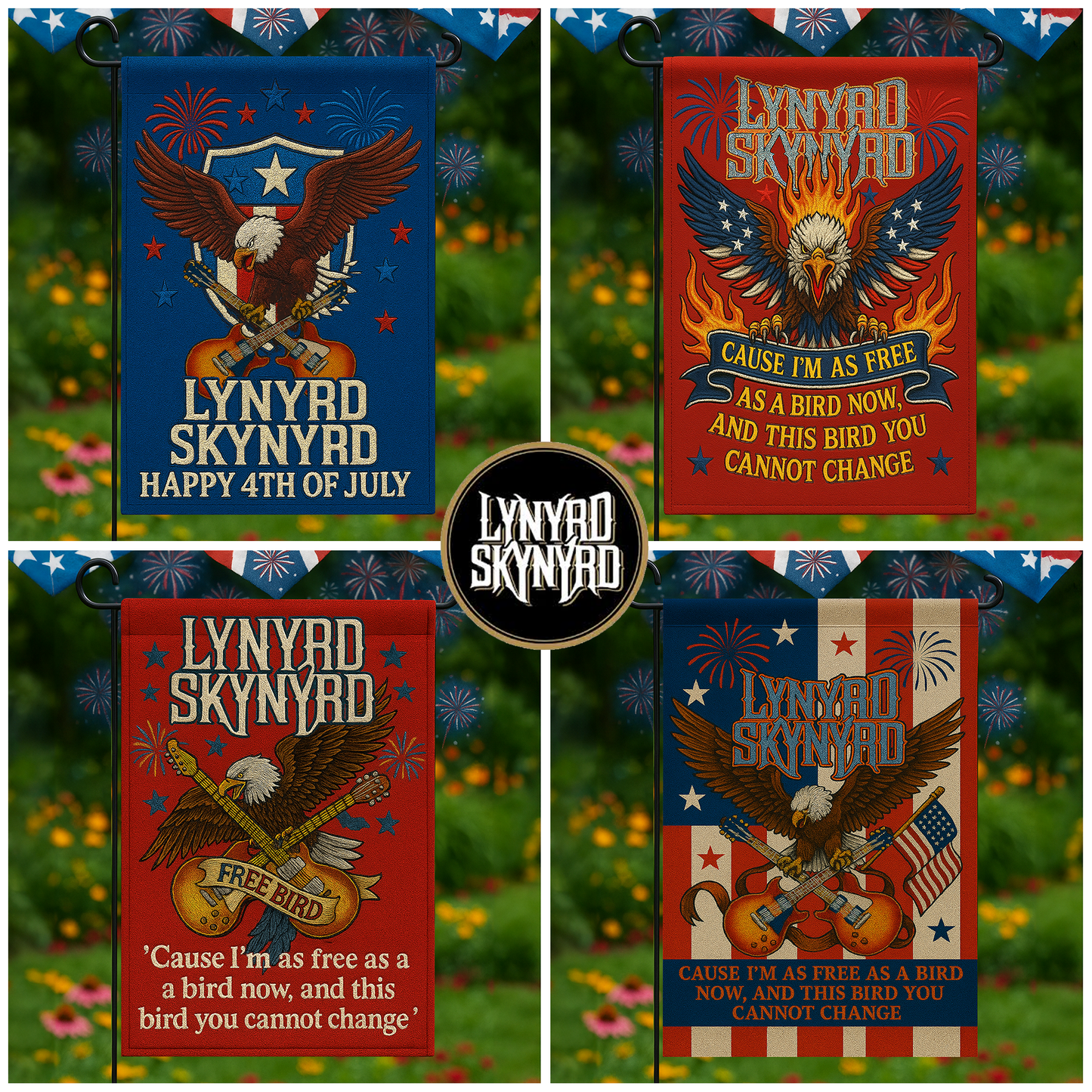 LNSN Independence Day Flag NK