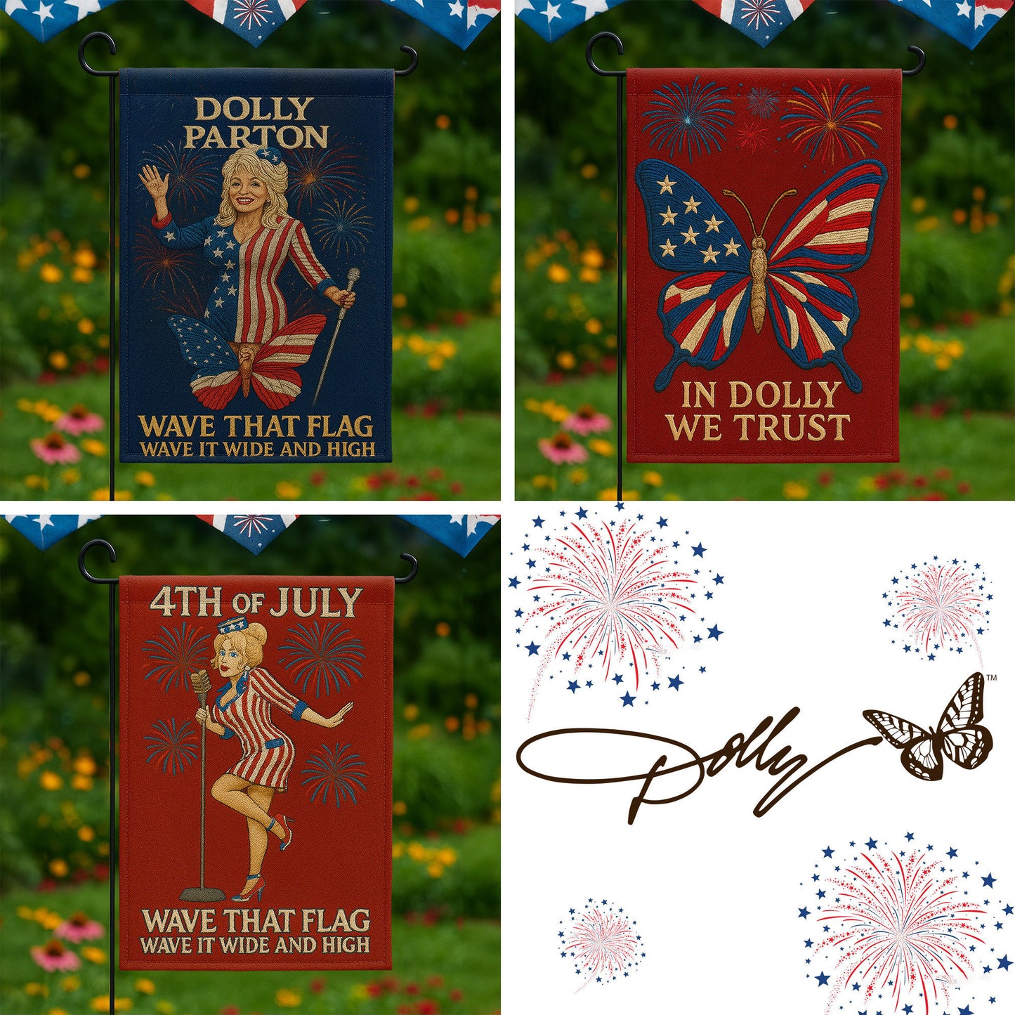 DLPT Independence Day Flag NK