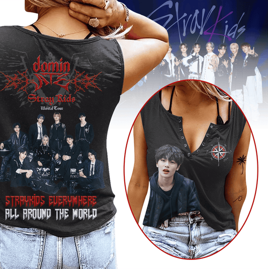 STYK Women's V-neck Tank Top NK