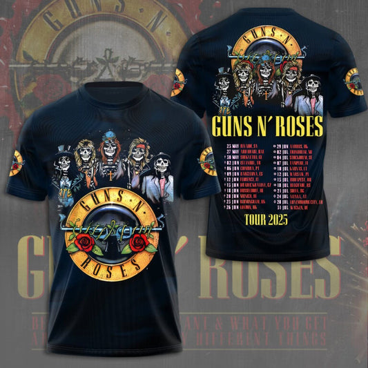 Guns N' Roses | PREMIUM 3D SHIRT