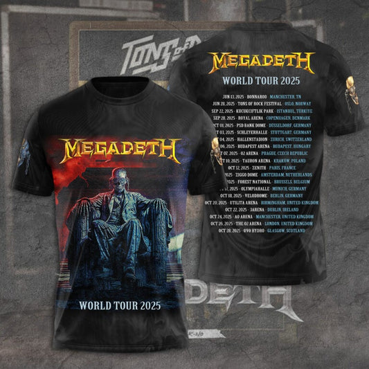 Megadeth | PREMIUM 3D SHIRT