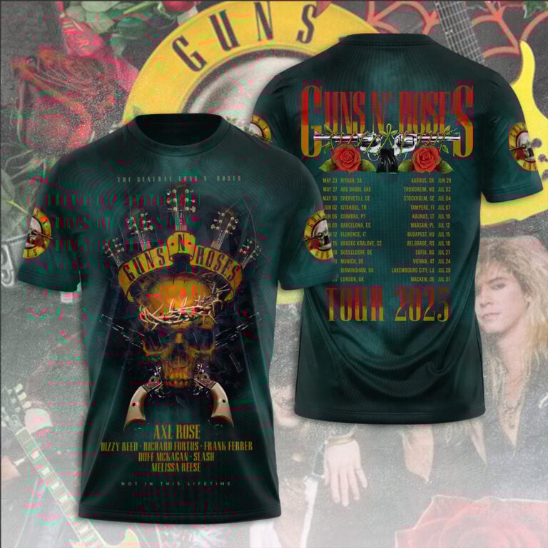 Guns N' Roses | PREMIUM 3D SHIRT