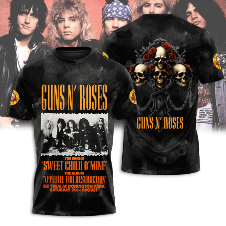 Guns N' Roses | PREMIUM 3D SHIRT