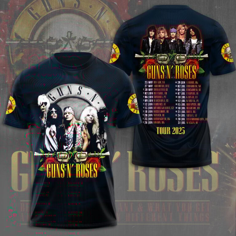 Guns N' Roses | PREMIUM 3D SHIRT