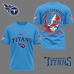Tennessee Titans | Premium Grateful Game Day 3D Shirt NY – HuddleStyle.com - Image 3