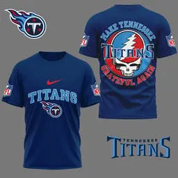 Tennessee Titans | Premium Grateful Game Day 3D Shirt NY – HuddleStyle.com - Main