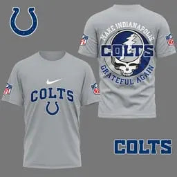 Indianapolis Colts | Premium Grateful Game Day 3D Shirt NY – HuddleStyle.com - Image 2
