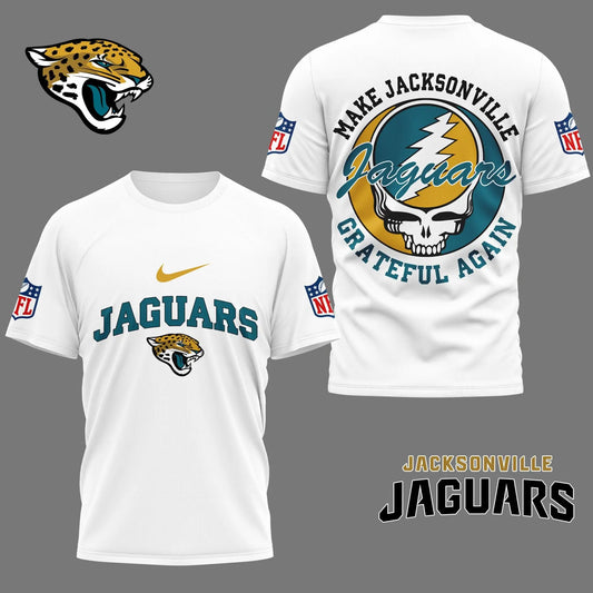 Jacksonville Jaguars | Premium Grateful Game Day 3D Shirt NY – HuddleStyle.com - Main
