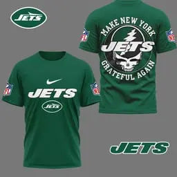 New York Jets | Premium Grateful Game Day 3D Shirt NY – HuddleStyle.com - Main