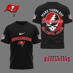 Tampa Bay Buccaneers | Premium Grateful Game Day 3D Shirt NY – HuddleStyle.com - Image 3