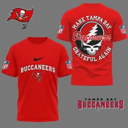 Tampa Bay Buccaneers | Premium Grateful Game Day 3D Shirt NY – HuddleStyle.com - Main