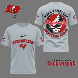 Tampa Bay Buccaneers | Premium Grateful Game Day 3D Shirt NY – HuddleStyle.com - Image 2