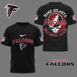 Atlanta Falcons | Premium Grateful Game Day 3D Shirt NY – HuddleStyle.com - Main