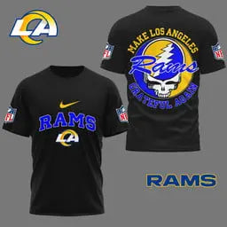 Los Angeles Rams | Premium Grateful Game Day 3D Shirt NY – HuddleStyle.com - Image 4