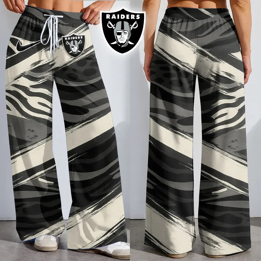 Las Vegas Raiders | Premium NFL Football High-Stretch Casual Pants – HuddleStyle.com - Main