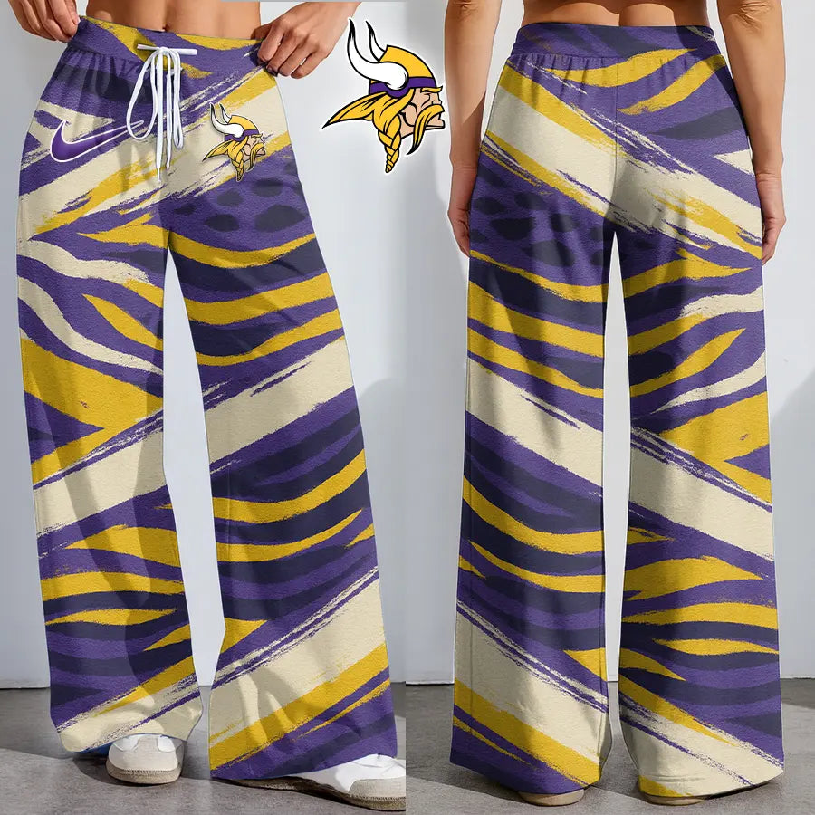 Minnesota Vikings | Premium NFL Football High-Stretch Casual Pants – HuddleStyle.com - Main