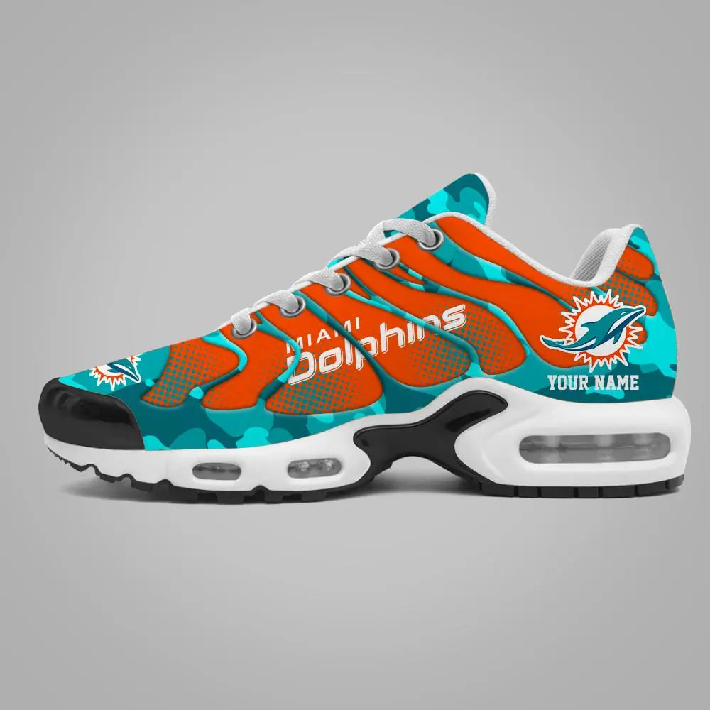 Miami Dolphins | Personalized Air Max Shoes MM – HuddleStyle.com - Image 3